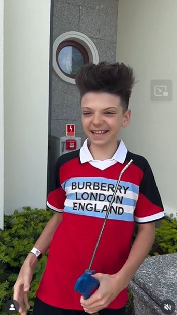Krzysztof Rutkowski junior naśladuje ojca
