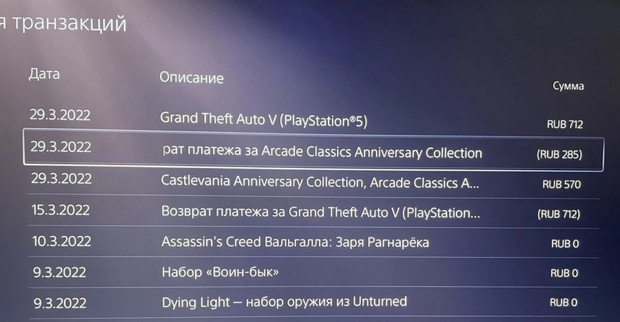 Screeny potwierdzające, że sklep PlayStation działa w Rosji