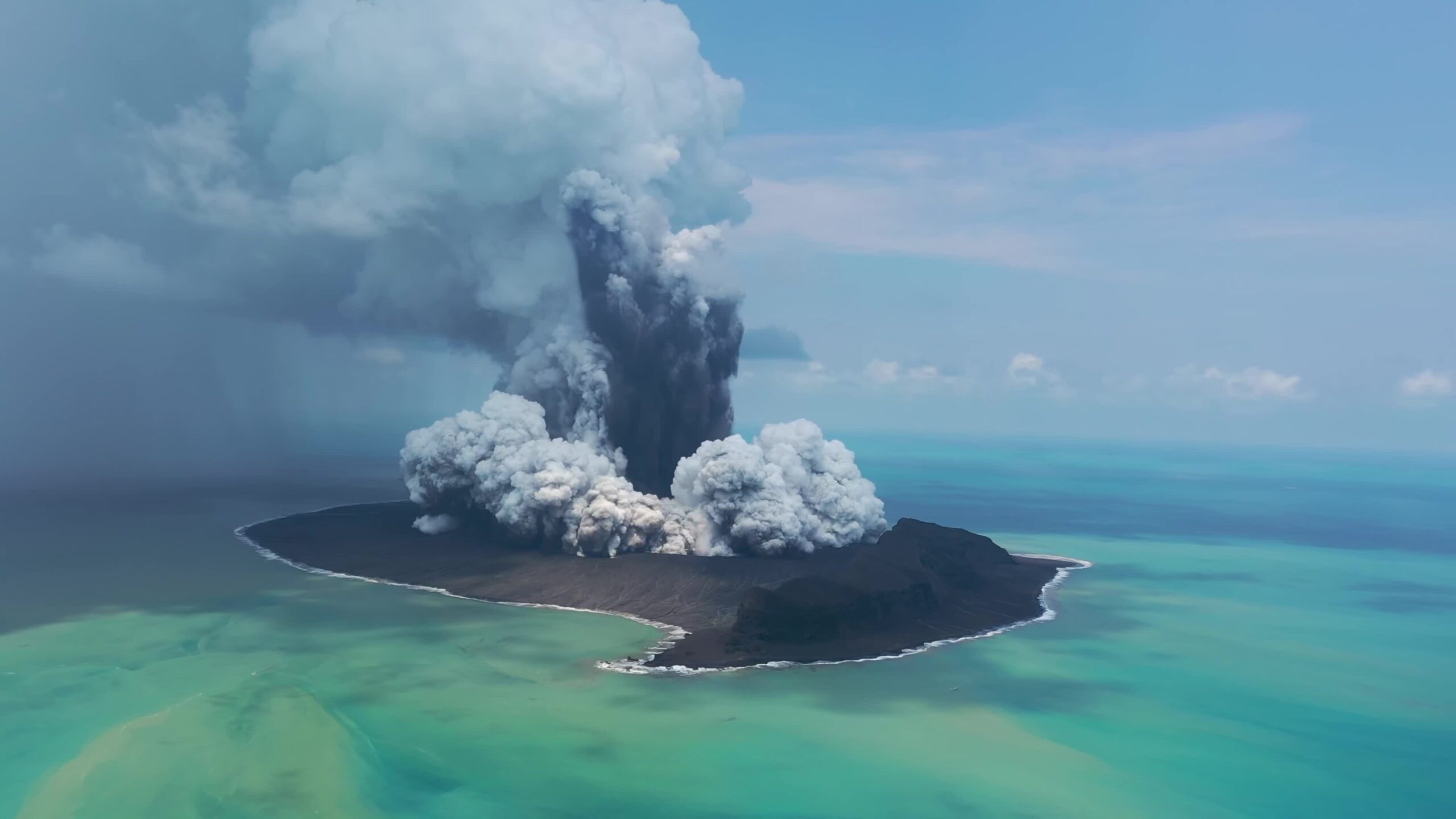 Erupcja Hunga-Tonga Hunga-Ha'apai