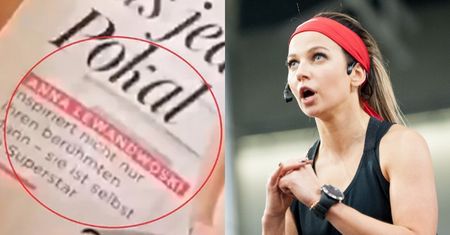 Niemiecka "Gala" PRZEKRĘCIŁA NAZWISKO Lewandowskiej! "Anna LEWANDWOSKI" (FOTO)