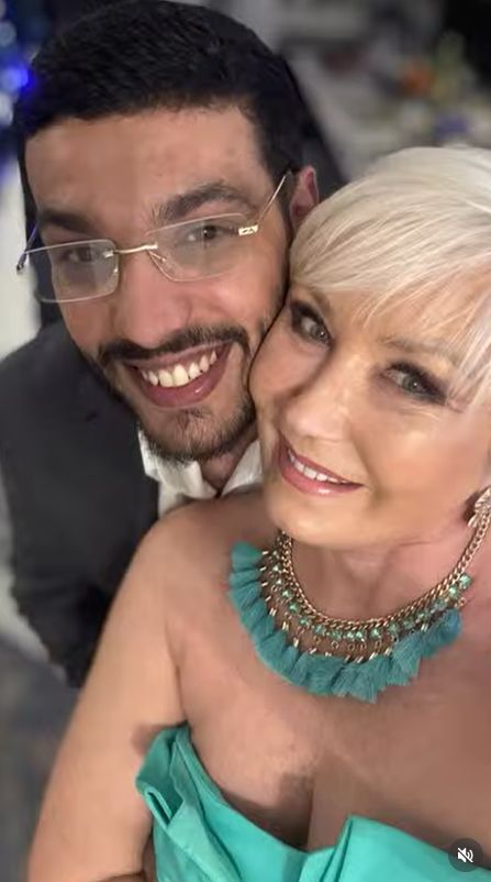 Anna Stasiukiewicz z mężem