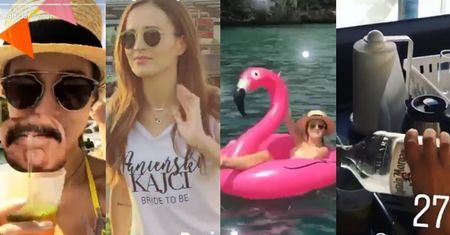 Marina z koleżankami bawią się na Majorce. "Studencki klimat, JEMY KABANOSY!" (ZDJĘCIA) (Artykuł narusza dobra osobiste pani Mariny Szczęsnej-Łuczenko, co zostało stwierdzone prawomocnym wyrokiem sądowym)