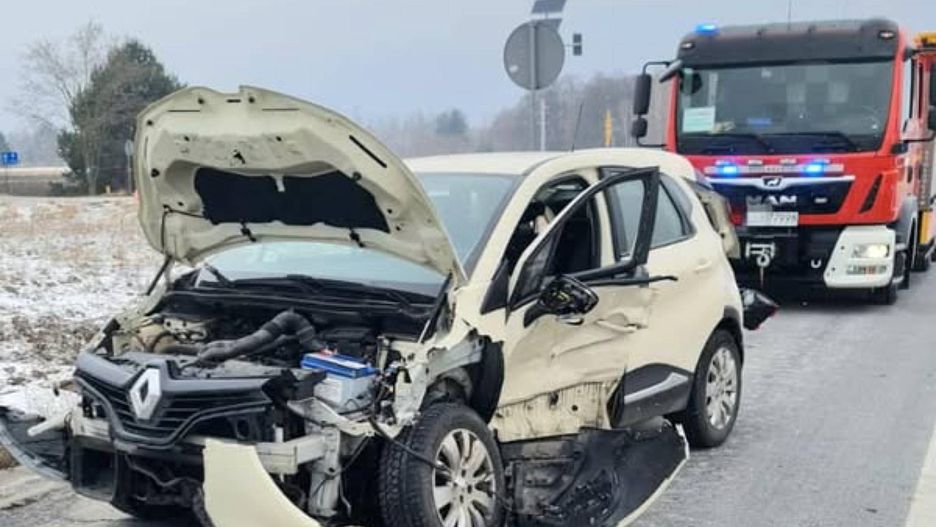 Kolizja na obwodnicy Lubartowa