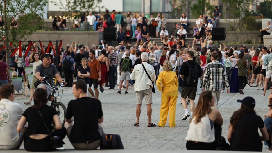Otwarcie placu Centralnego
