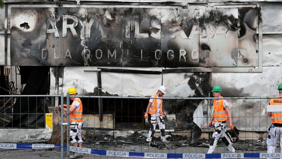 Kupcy ze spalonej Marywilskiej otworzyli nowe targowisko