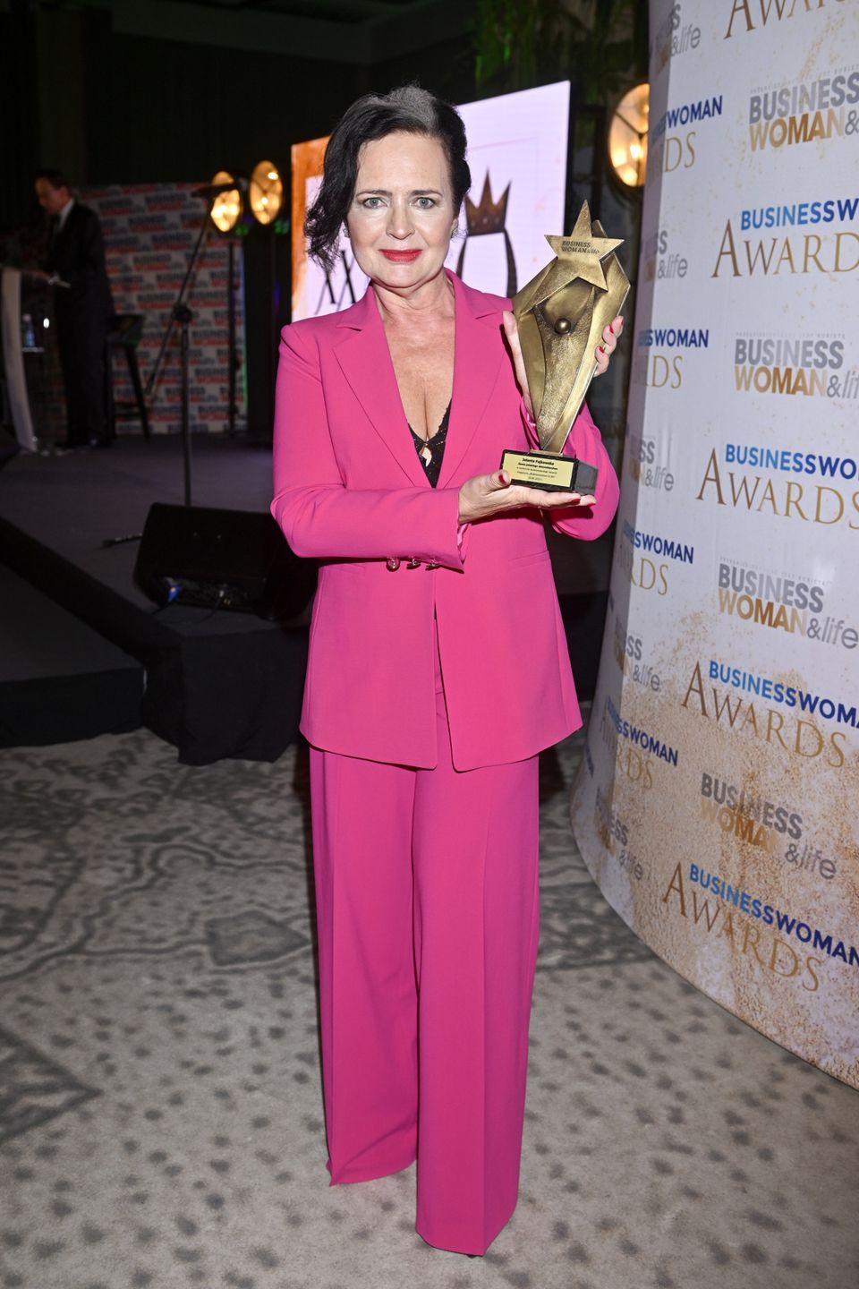 Jolanta Fajkowska na gali Polish Businesswomen Awards