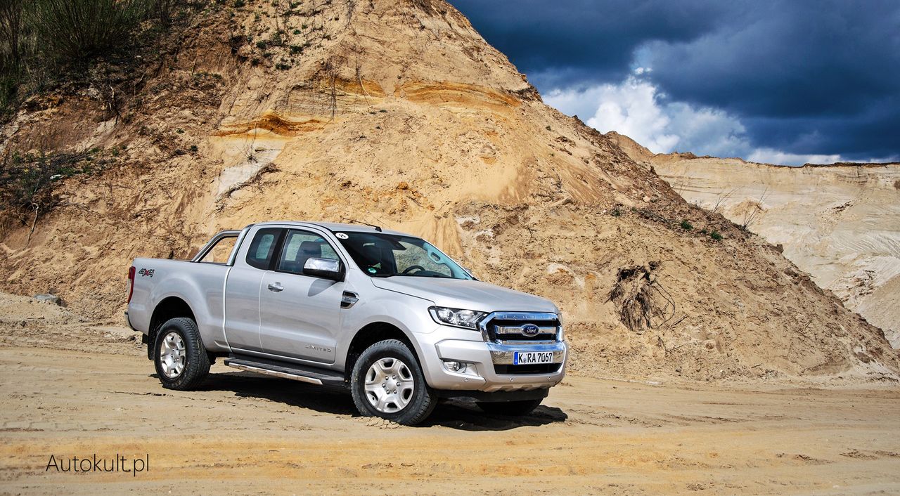 Nowy Ford Ranger 2.2 TDCI 160 Super Cab (2016) - test, opinia, spalanie, cena