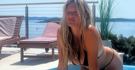 Ola Żebrowska w bikini "przed i po basenie"! Mąż cyknął pikantne fotki