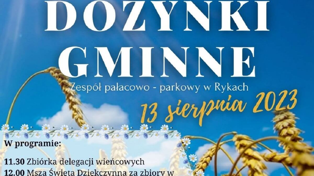 Dożynki Gminne w Rykach 2023