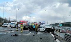 Śląskie. Koniec utrudnień po wypadkach na autostradzie A4 w pobliżu Sośnicy