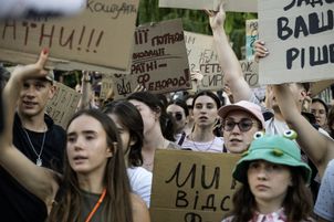 Protesty w Ukrainie nie ustępują. Jest ruch Zełenskiego