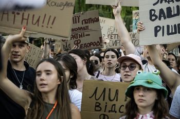 Protesty w Ukrainie nie ustępują. Jest ruch Zełenskiego