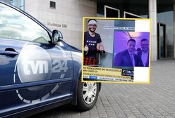 Część internautów oburzona kadrem z TVN24. Chodzi o ozdrowieńca w koszulce z ośmioma gwiazdami