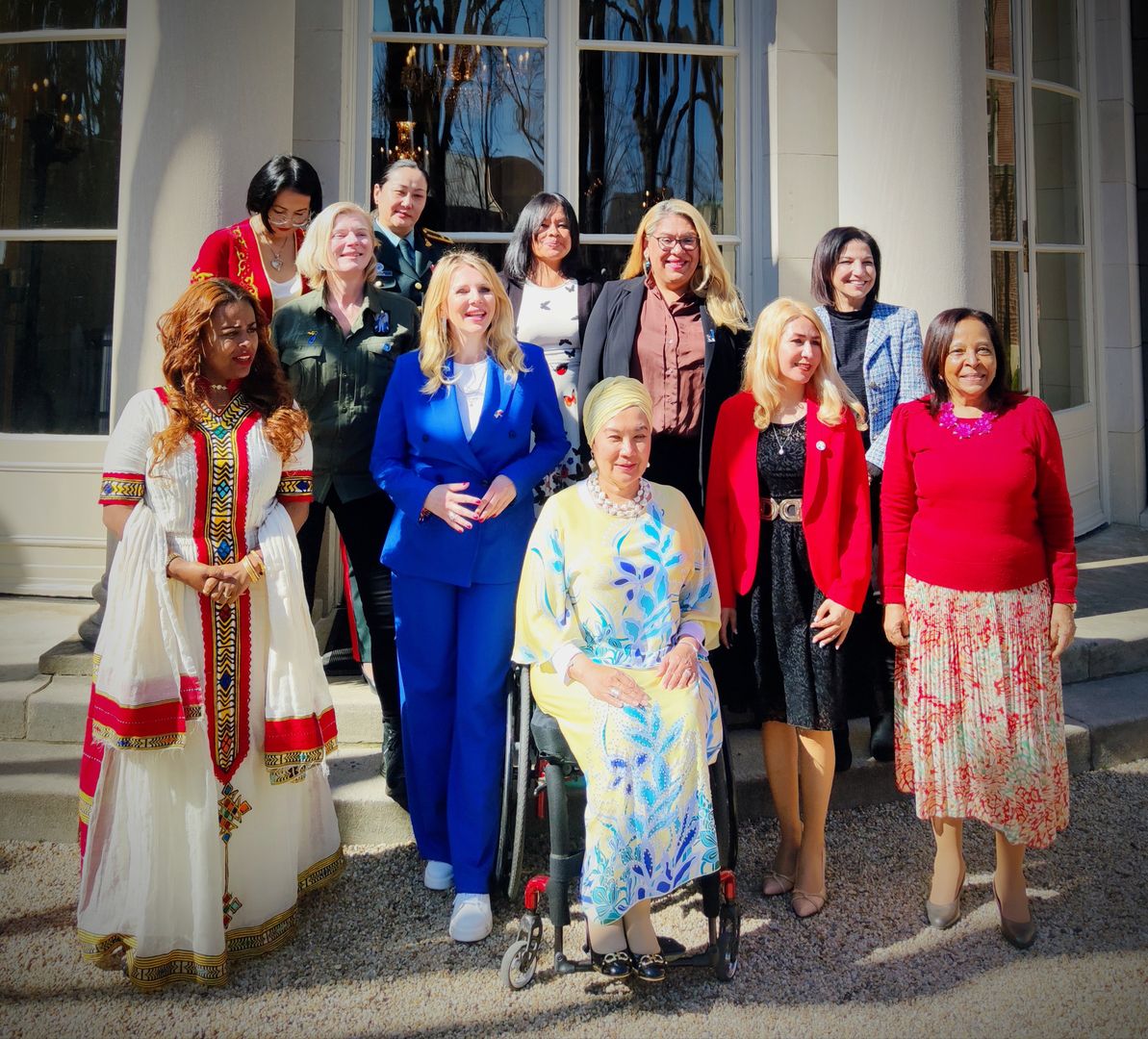Laureatki uhonorowane nagrodą  International Women of Courage, wśród nich polska dziennikarka, Bianka Zalewska