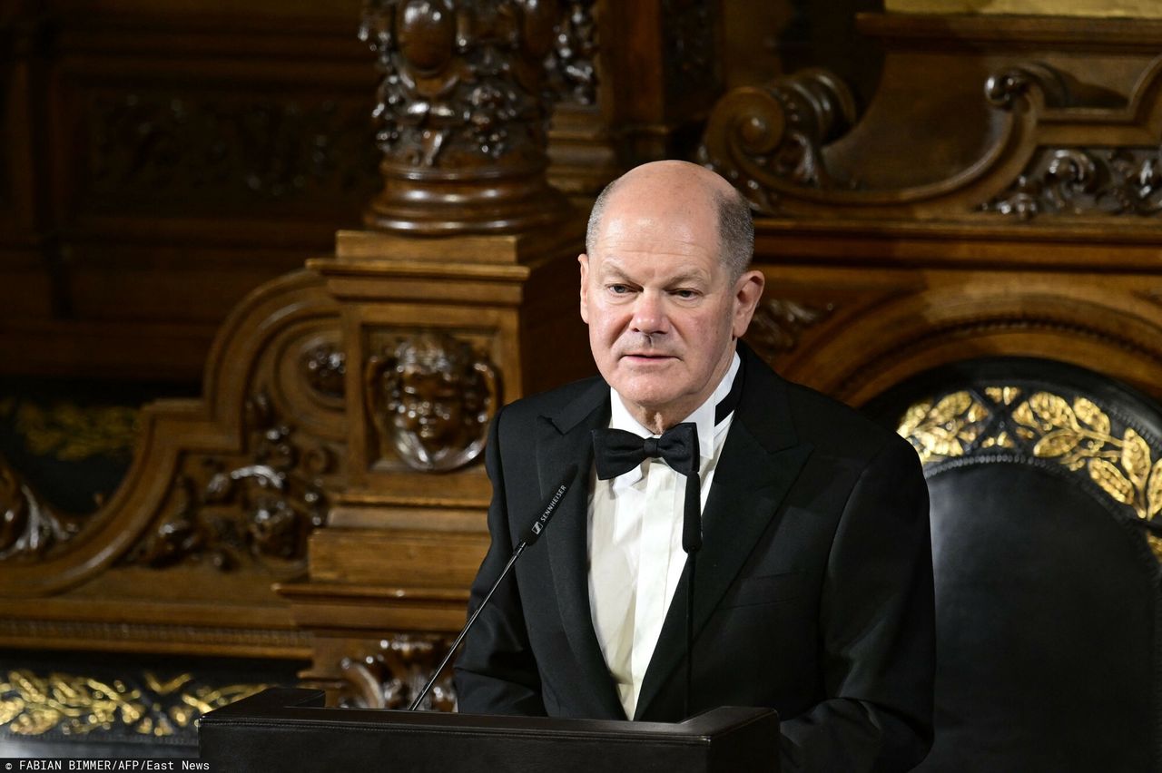 Niemiecki kanclerz Olaf Scholz