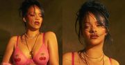 Ponętna Rihanna pozuje w zmysłowej bieliźnie w wisienki. Robi wrażenie? (ZDJĘCIA)