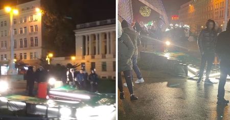 Dramat na jarmarku świątecznym. Dziewczyna trafiła do szpitala