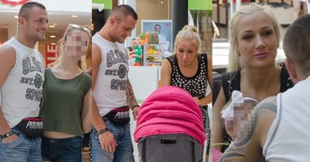 Trybson i Eliza z córeczką na zakupach (ZDJĘCIA)