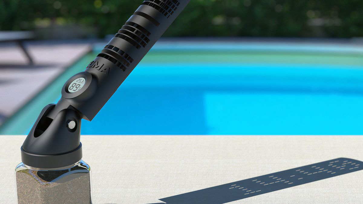 Zegar słoneczny na miarę XXI wieku. Luma Digital Sundial rzuca cyfrowy cień i ma stację pogodową 1