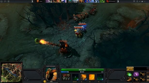 DOTA 2 - gameplay