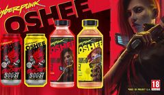 Napoje Oshee Cyberpunk 2077 trafiają do sprzedaży