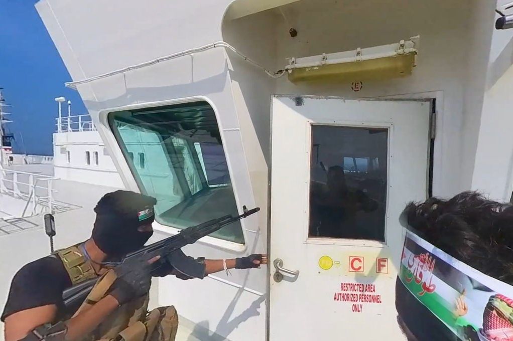 Huti porywają statek towarowy należący do izraelskiej firmy na Morzu Czerwonym