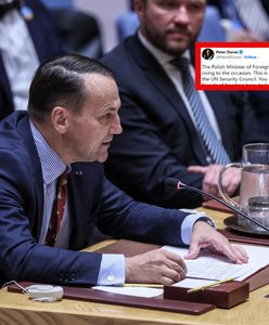 Wróg Putina skomentował wystąpienie Sikorskiego