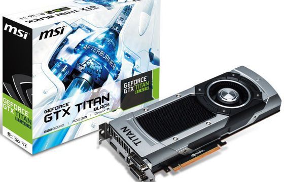 GeForce GTX Titan Black - nowa karta graficzna od MSI za 3950 zł