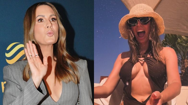 Agnieszka Hyży radzi "fance", której nie spodobały się jej kadry w stroju kąpielowym. "Zawsze można ZASŁONIĆ OCZY" (FOTO)