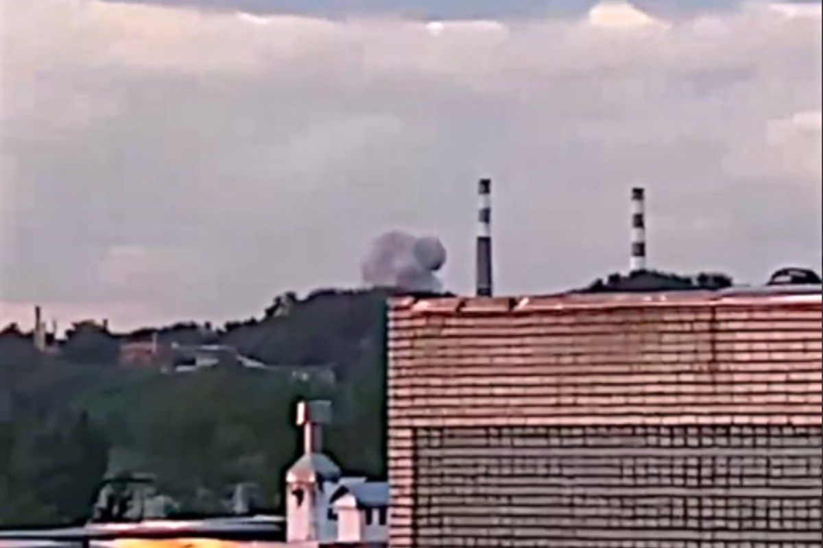Ukrainian drones target Russian gunpowder factory once more