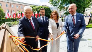 W Białymstoku można przysiąść na Ławce Konstytucji 3 Maja