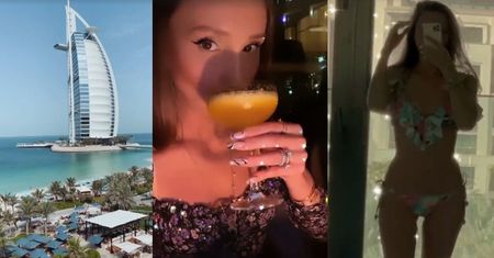 Marina Łuczenko sączy drinki i PODRYGUJE W BIKINI na wczasach w Dubaju