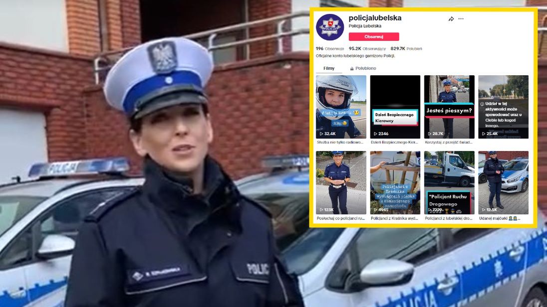 Policja lubelska ma swoje konto na TikToku 