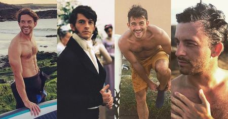 CIACHO TYGODNIA: Jonathan Bailey, szarmancki Anthony z "Bridgertonów" Netfliksa (ZDJĘCIA)