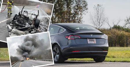 Amerykanie zużyli 45 tys. litrów wody przy pożarze tesli. Zapytałem straż o gaszenie elektryków