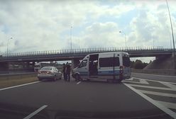 Nagranie z A4 krąży w sieci. Policja w akcji