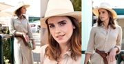 Piegowata Emma Watson reklamuje Ralpha Laurena na Wimbledonie