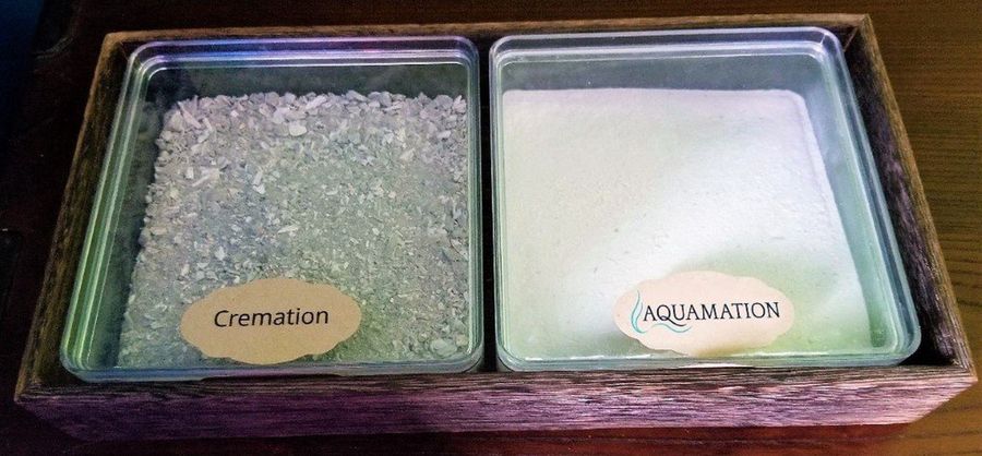 Traditional cremation vs. aquamation
