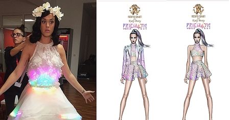 Roberto Cavalli zaprojektował kostiumy dla Katy Perry!