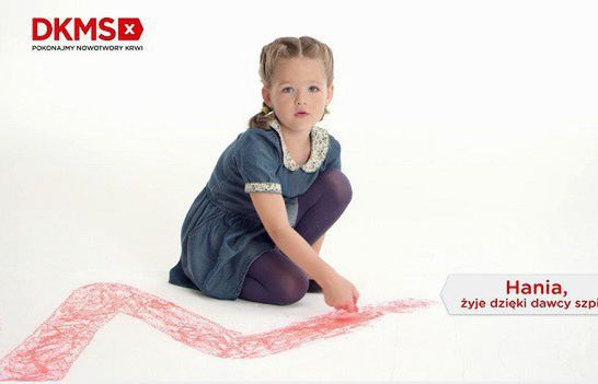 5-letnia Hania bohaterką kampanii Fundacji DKMS „Pomożesz? Bo możesz. Masz to w genach”