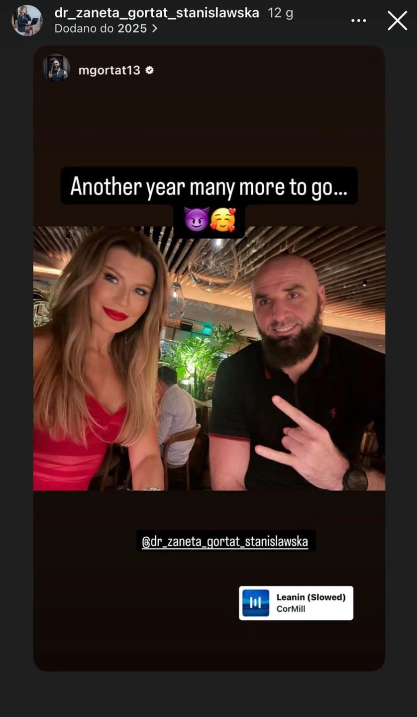 Gortat spędził walentynki z Żanetą, Batorym i jego partnerką