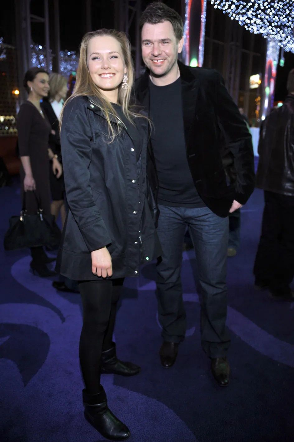 Magdalena Lamparska i Tomasz Karolak