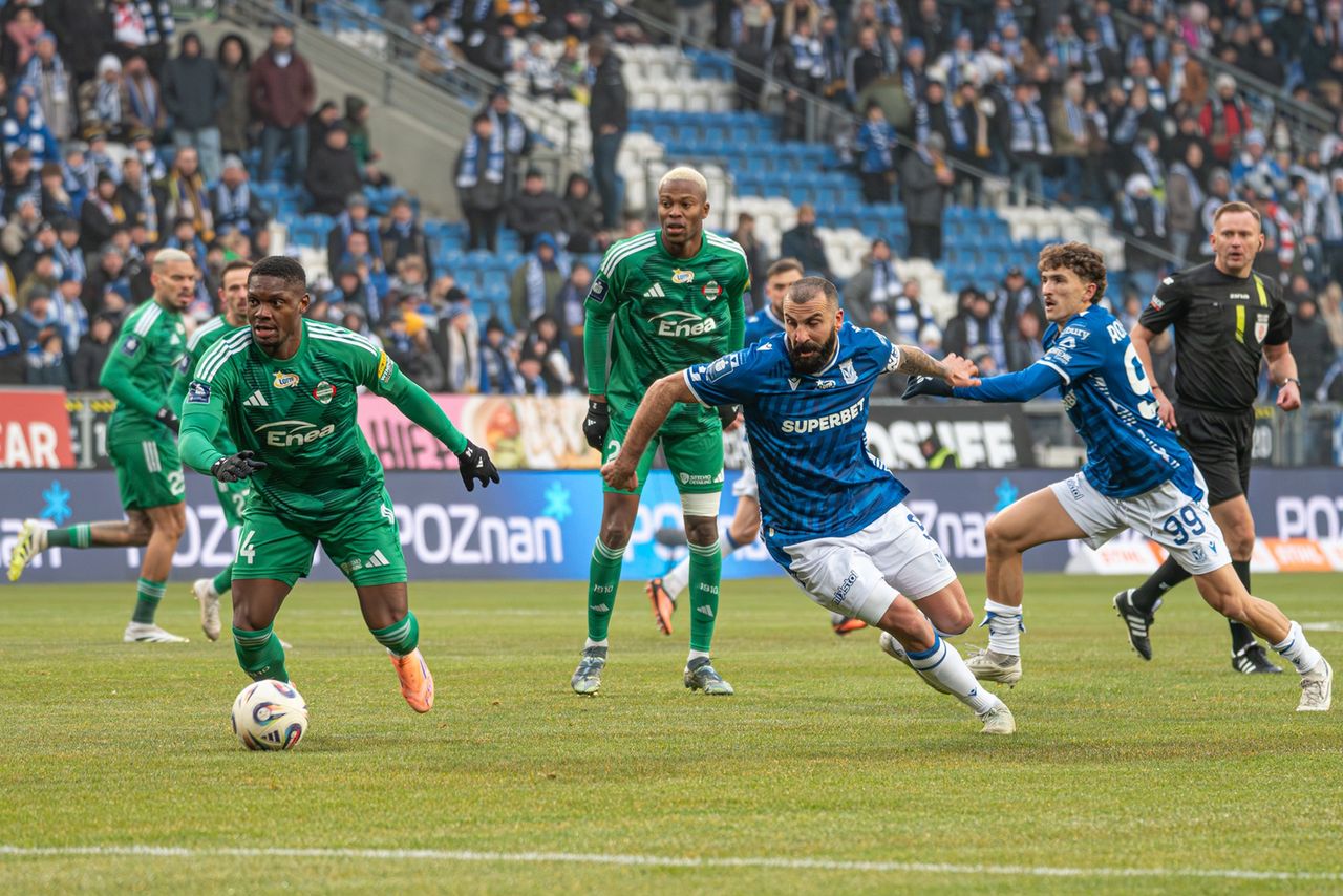 Lech Poznań odzyskuje rytm. Pewne 4:1 z Radomiakiem i sygnał, że Kolejorz wraca do gry