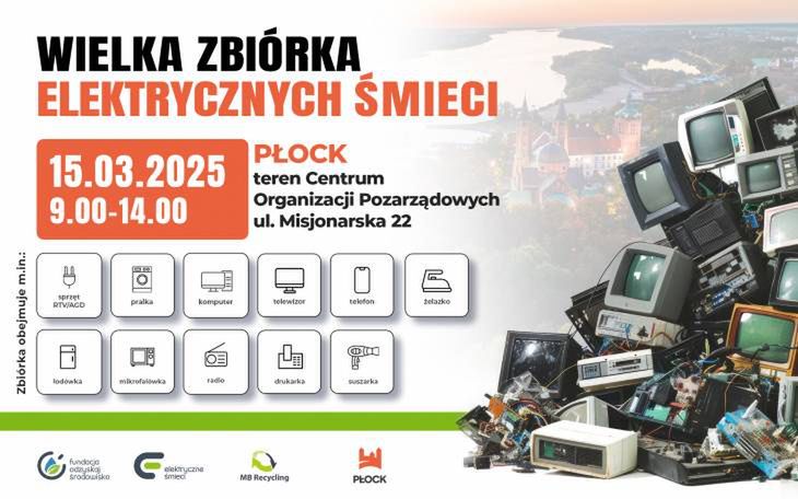 Wielka zbiórka elektrycznych śmieci
