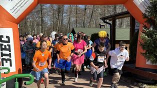 Gutwin: "Ło-Men Run. Bieg w Spódnicy". Biegli i pomagali małej Aurelii