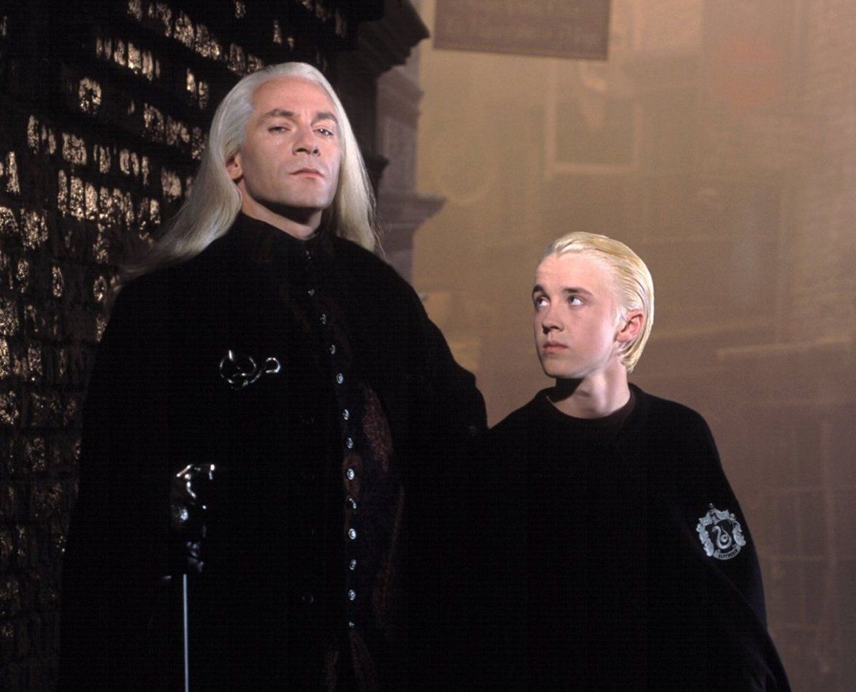 Jason Isaacs i Tom Felton zagrali ojca i syna w filmach z serii "Harry Potter"