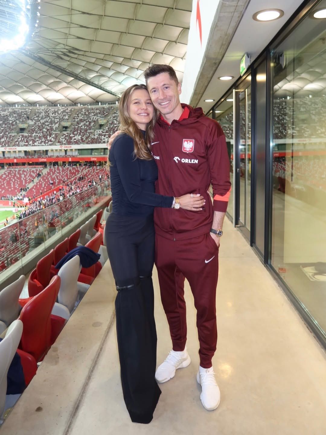 Anna i Robert Lewandowscy