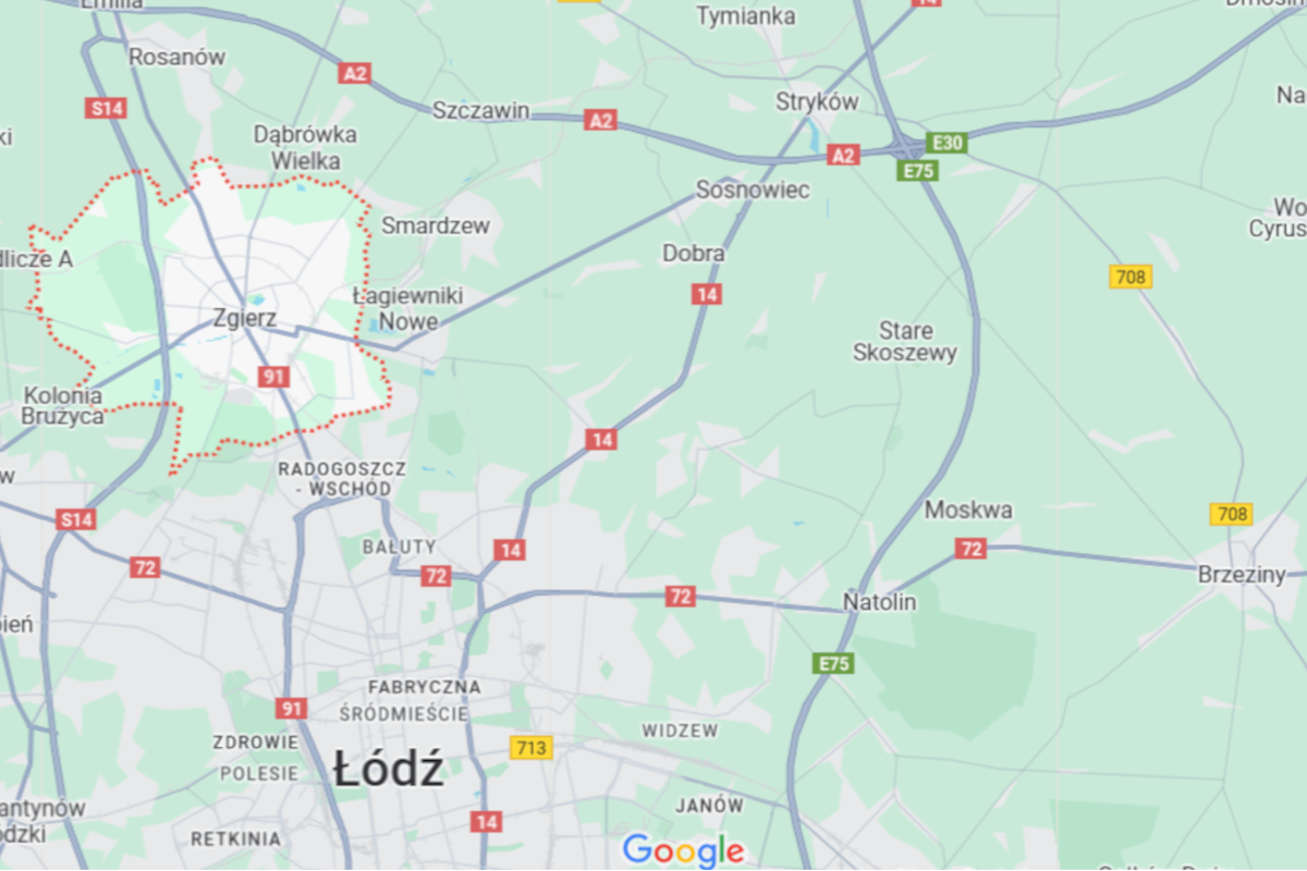 Gejzery trującego dymu w Zgierzu.