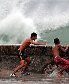 Ike nie zepsuł im humorów