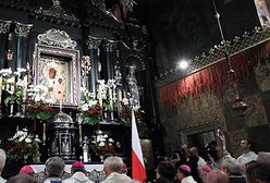 Fragment skrzydła Tu-154M na Jasnej Górze